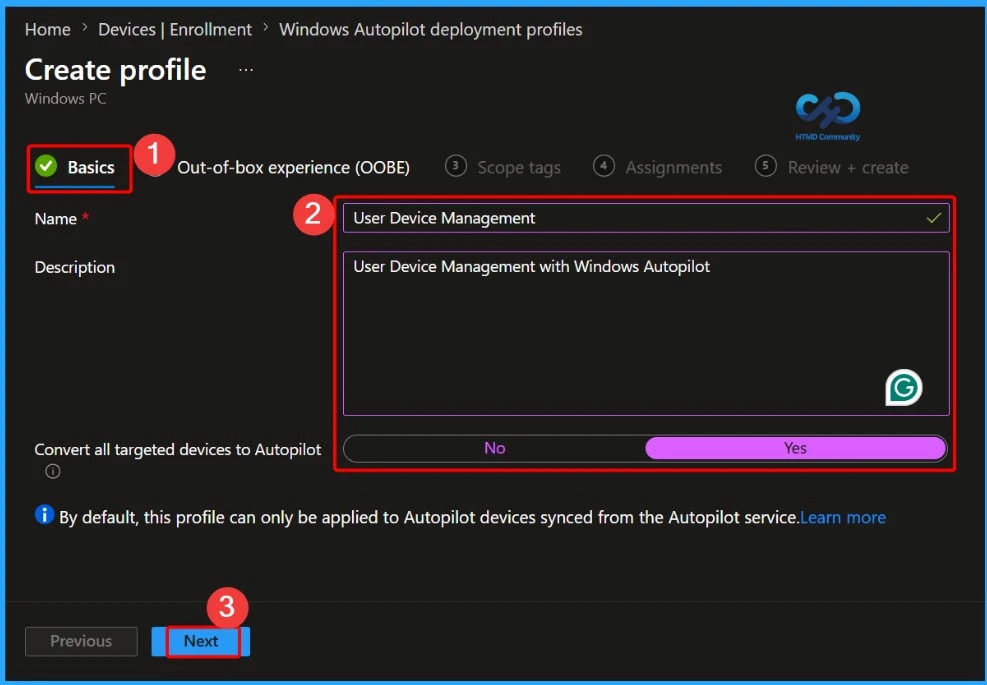 Windows AutoPilot Step-by-Step Admin Guide to Provision Windows Devices 14 Windows AutoPilot Step-by-Step Admin Guide to Provision Windows Devices - Fig.13