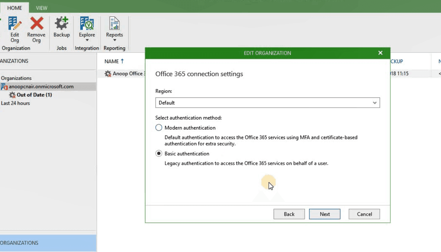 Upgrade Veeam Backup For Microsoft Office 365 From To V3.0