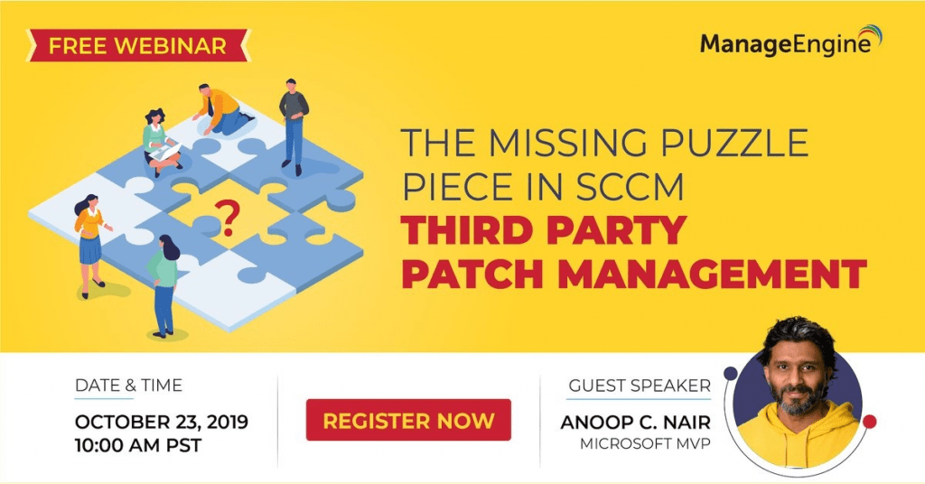 SCCM 3rd Party Patching