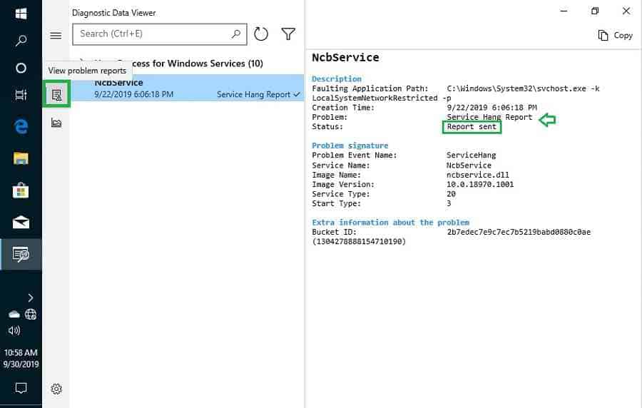 Troubleshoot Analyse Telemetry Data using Windows Diagnostic Data Viewer 8 Troubleshoot Analyse Telemetry Data using Windows Diagnostic Data Viewer - Fig.8
