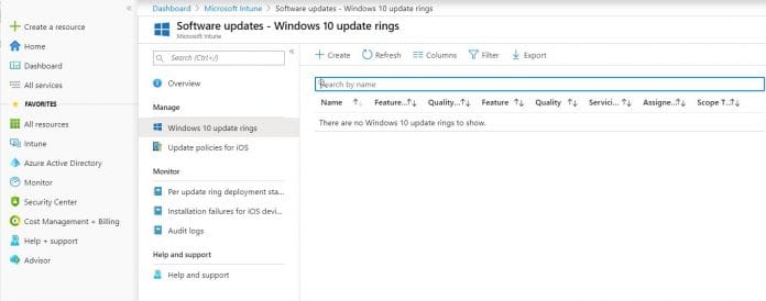 Software Update Patching Options With Intune Setup Guide