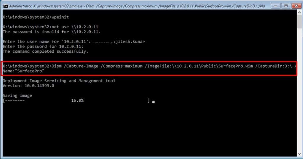 Learn How to Sysprep Capture Windows 10 Image using DISM 14