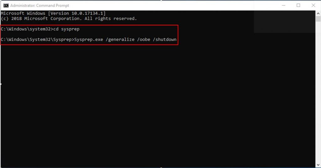 Learn How to Sysprep Capture Windows 10 Image using DISM 9