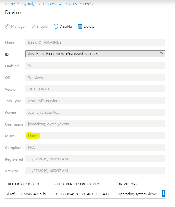 Device Encryption - Bitlocker made Effortless - Part 2 - Fig.16
