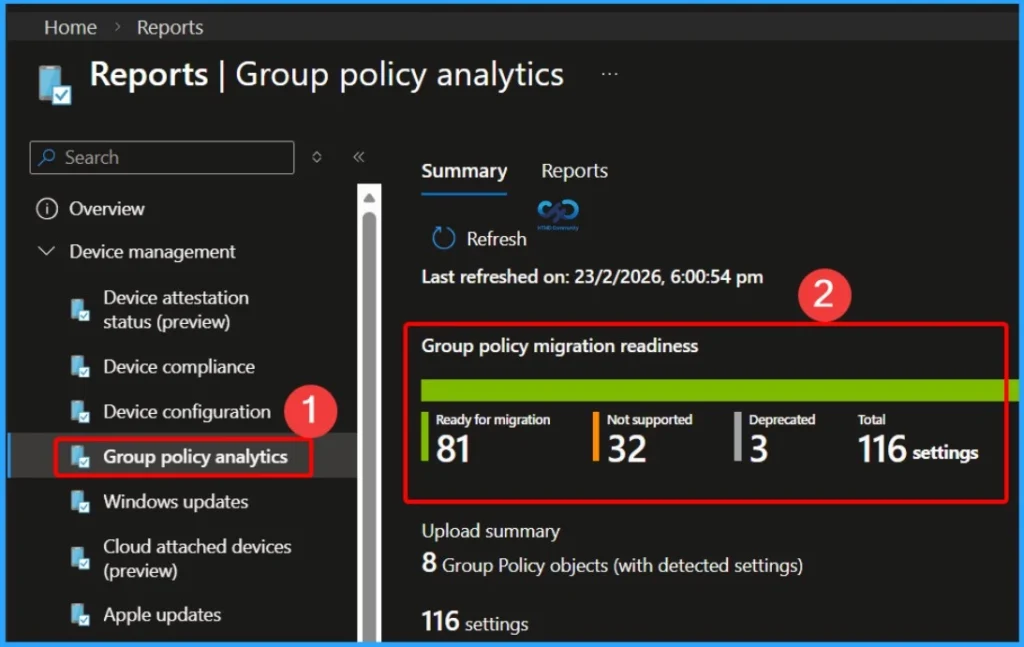 List of Intune Default Reports Reporting Strategies Advanced Reporting options 8 List of Intune Default Reports Reporting Strategies Advanced Reporting options - Fig.7