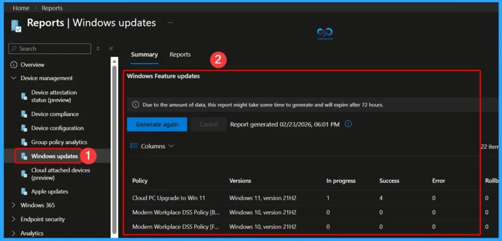List of Intune Default Reports Reporting Strategies Advanced Reporting options 9 List of Intune Default Reports Reporting Strategies Advanced Reporting options - Fig.8