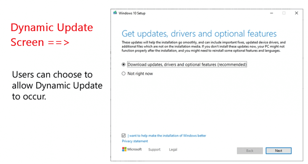 Basics Of Windows Dynamic Update Explained Update Management