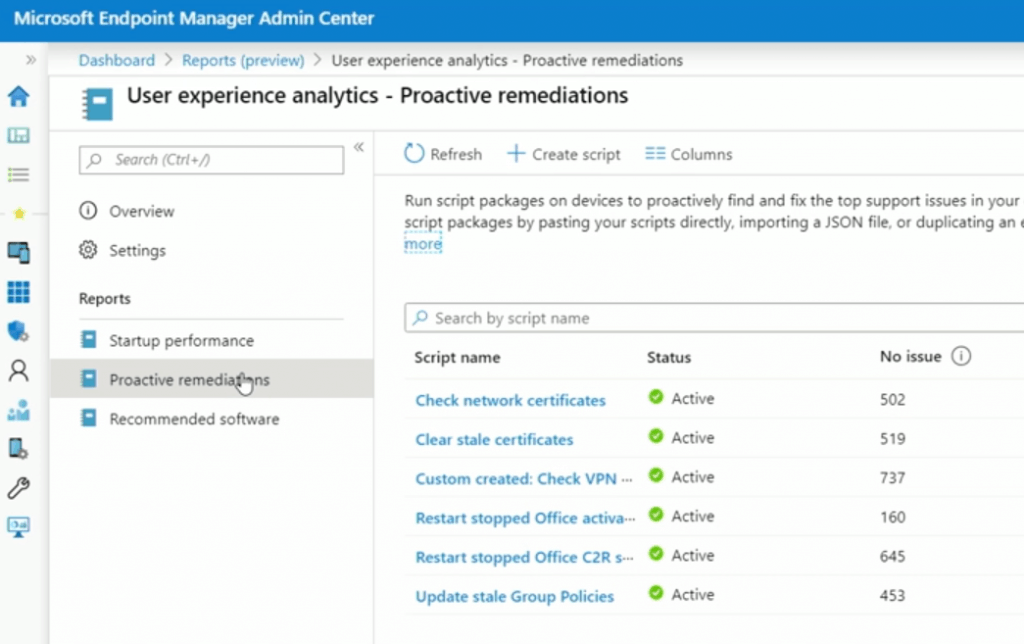 User Experience Analytics Options