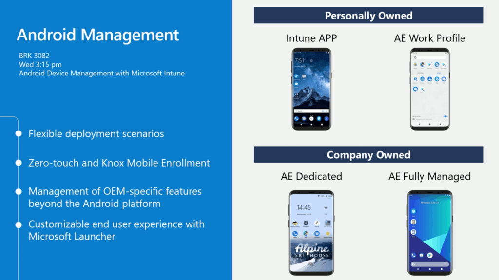 iOS Android macOS Mobile Enrollment