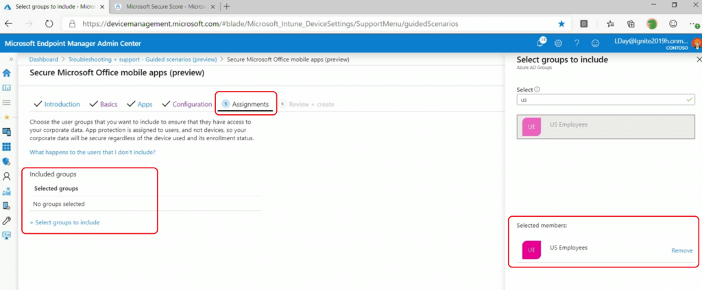 Guided Scenarios for Intune Admins