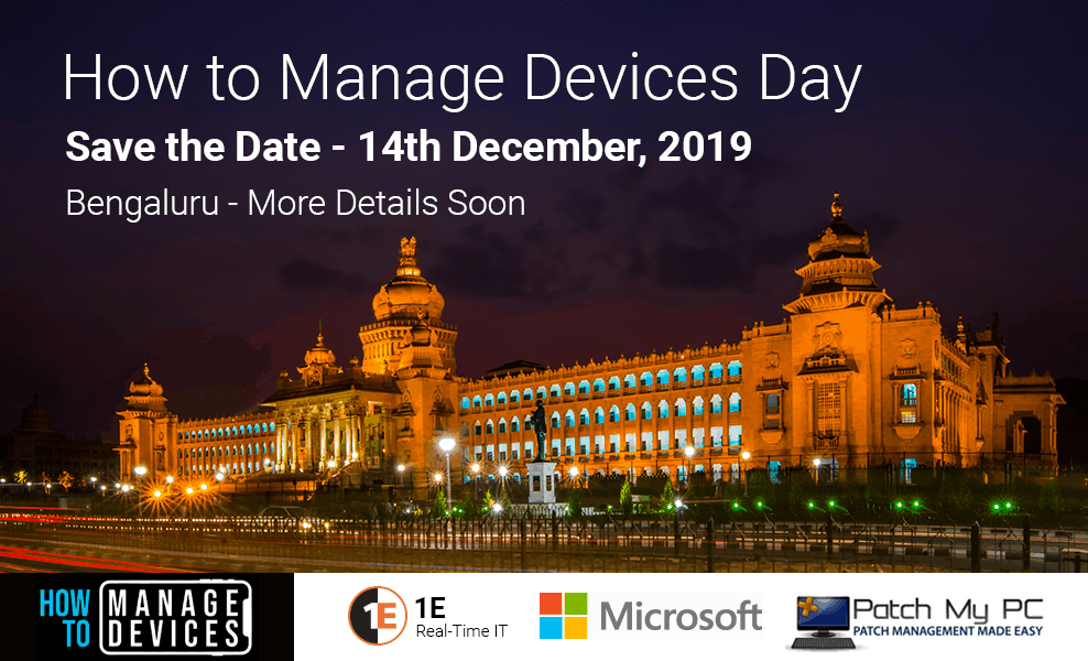 Bangalore IT Pro Event - Coming soon !!