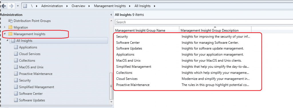 SCCM 1910 Management Insights