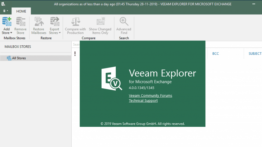 Veeam Backup for O365 Community Version - Veeam Backup for O365 v4