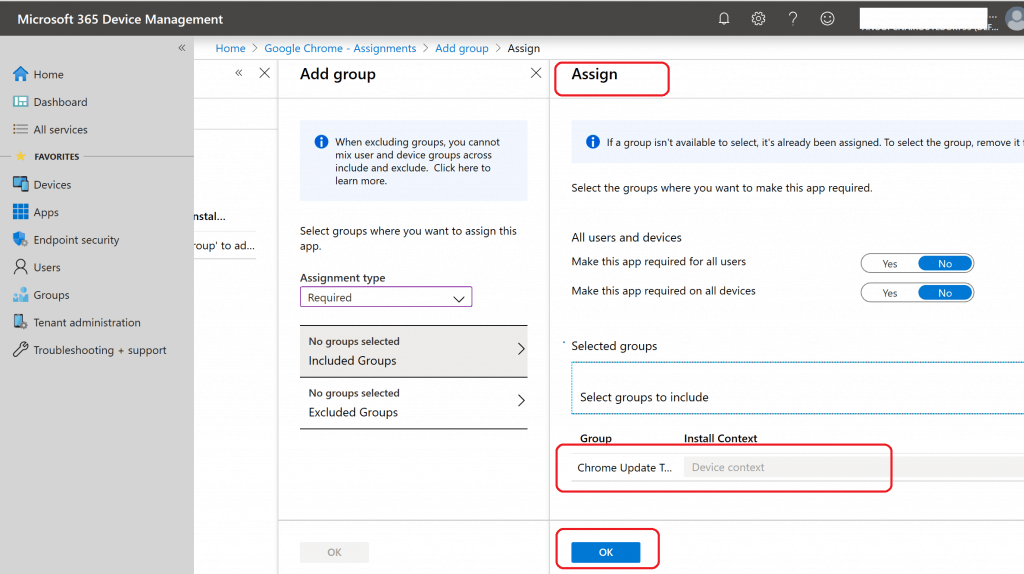 Intune Google Chrome Deployment using Intune Line of Business Application - Fig.16