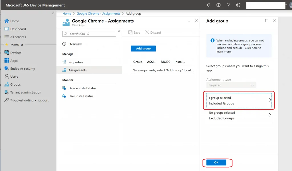Intune Google Chrome Deployment using Intune Line of Business Application - Fig.17