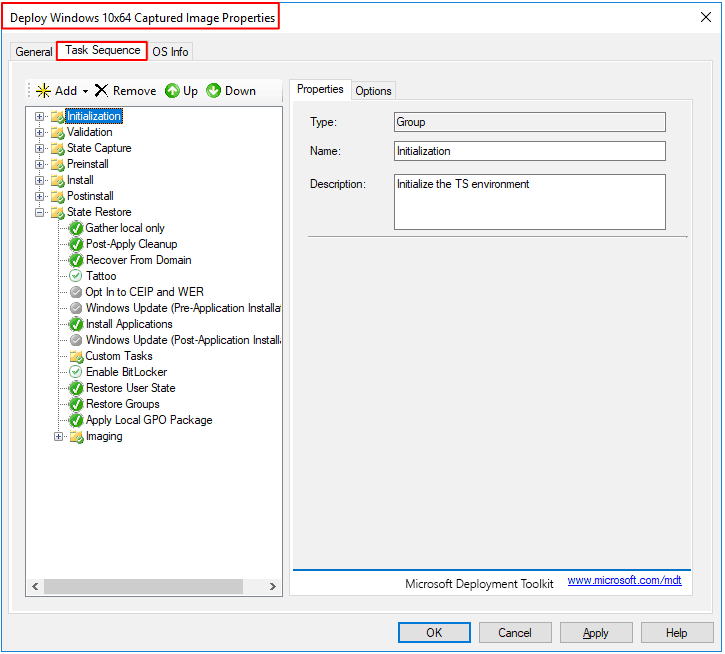 Deploy Windows Captured Image Using SCCM and MDT 3