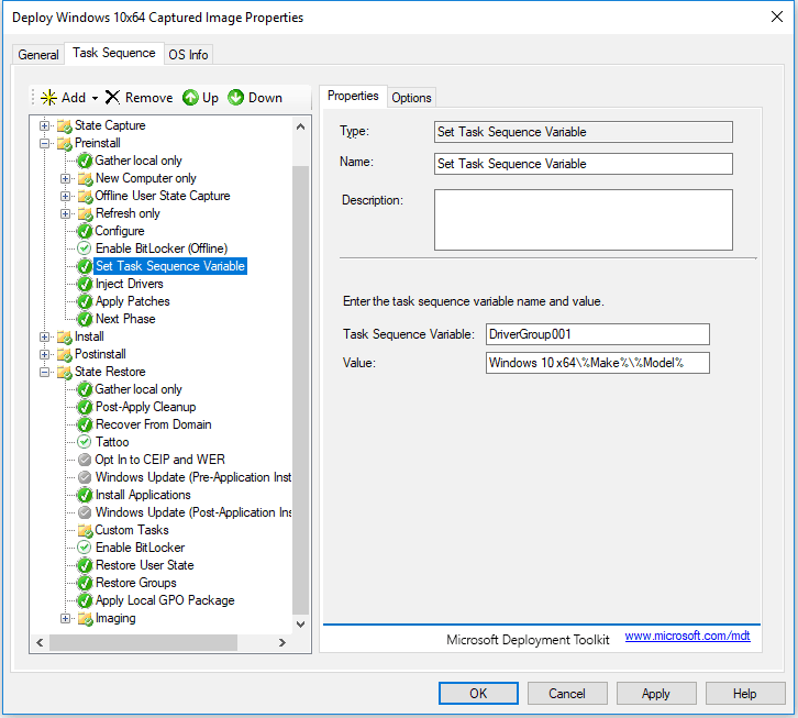 Deploy Windows Captured Image Using SCCM and MDT 6