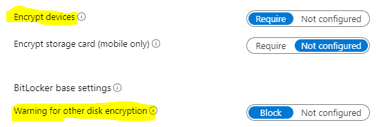 Deciphering Intune's Scope w.r.t Bitlocker Drive Encryption - Part 3 - Fig.8