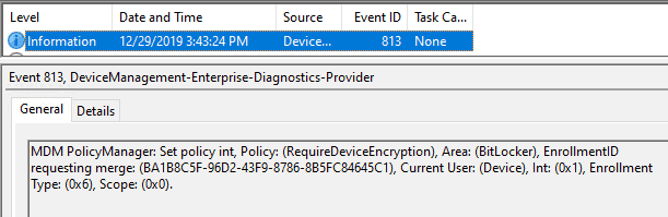 Deciphering Intune's Scope w.r.t Bitlocker Drive Encryption - Part 3 - Fig.21