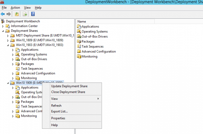 build custom windows 10 image mdt portable