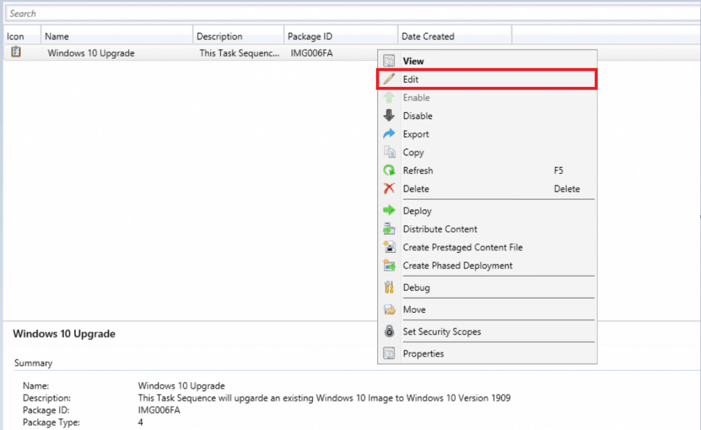 Windows 10 1909 Upgrade Using SCCM Task Sequence|ConfigMgr 10