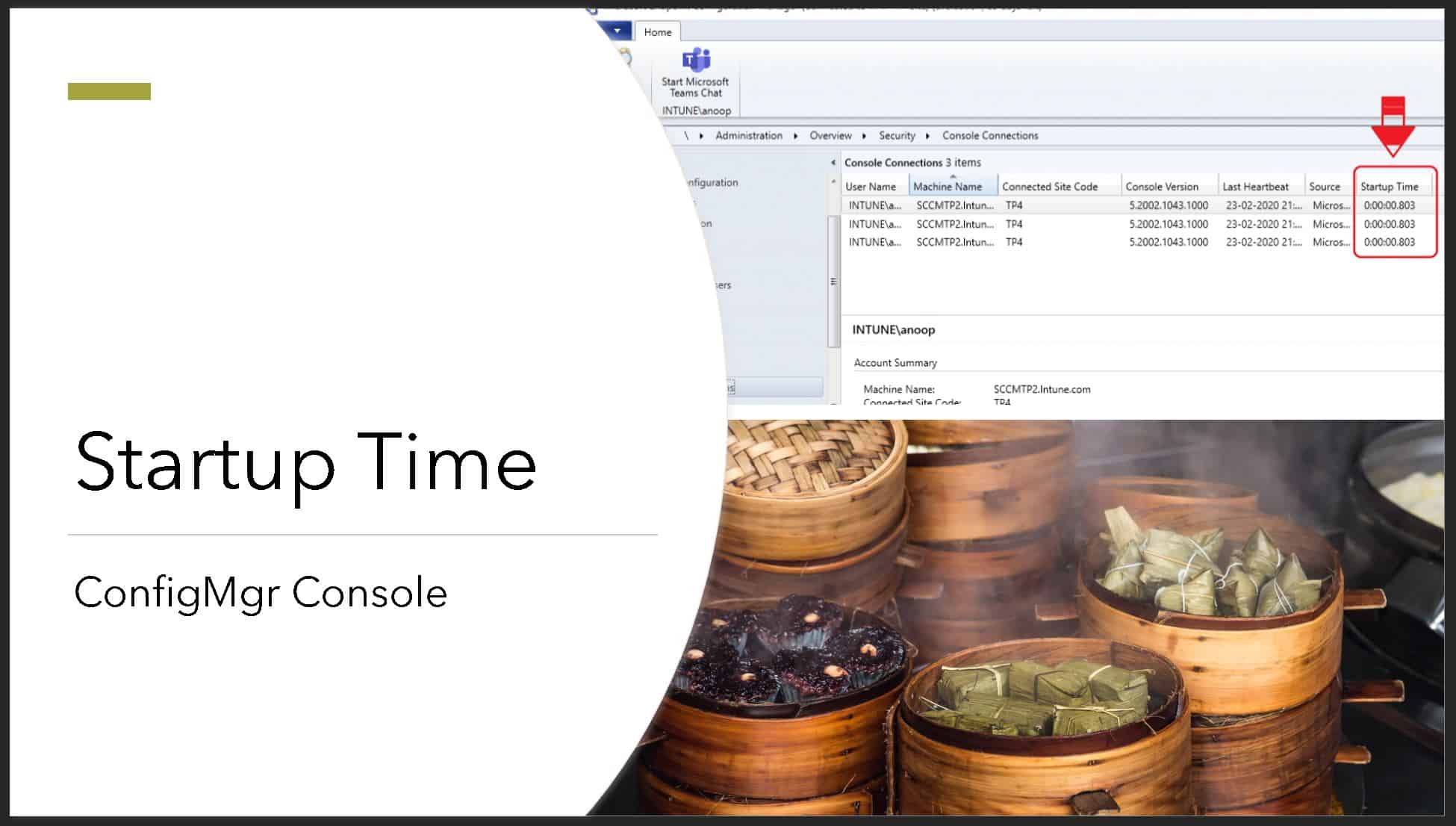 ConfigMgr 2002 Startup Time