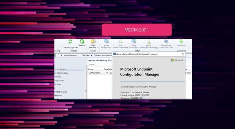 Configuration Manager 2001