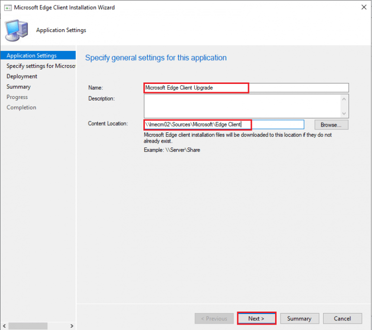 Install Microsoft Edge Browser Using SCCM HTMD Community Modern