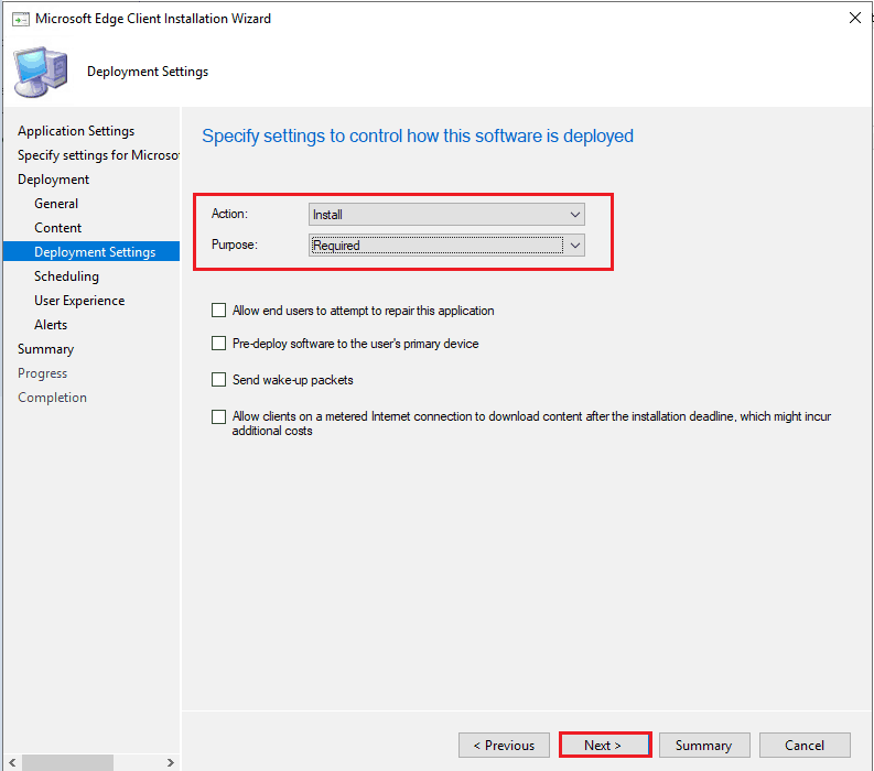 Upgrade Microsoft Edge Using ConfigMgr