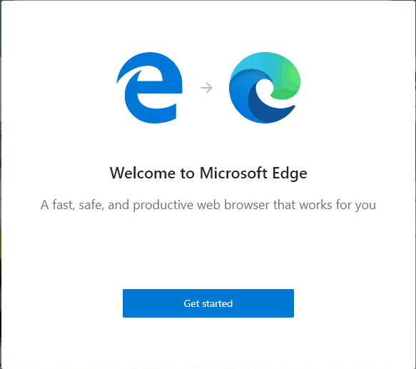 Software Center - Microsoft Edge Browser