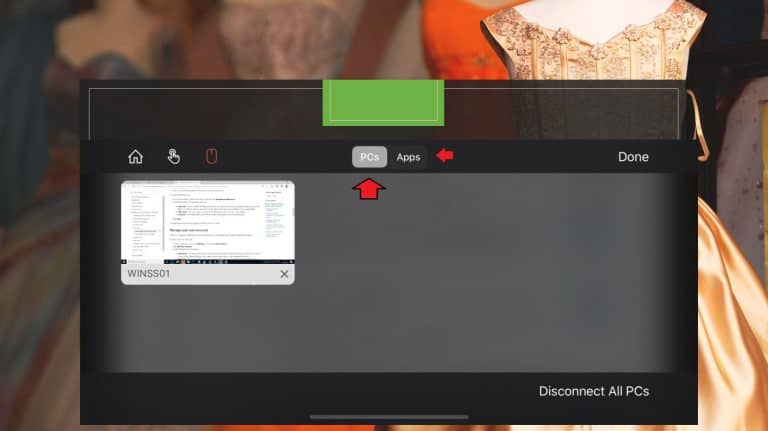 iOS RD Client WVD Remote Desktops