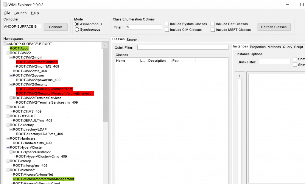 WMI Explorer without Administrative Permissions 