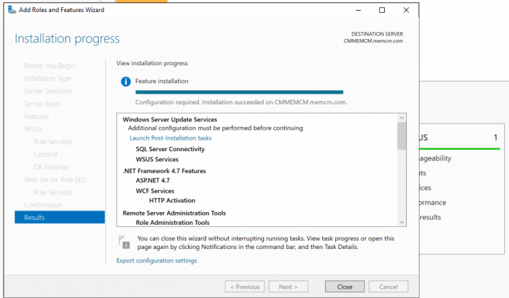 Install WSUS For ConfigMgr Software Update Point Role | SUP | SCCM HTMD ...