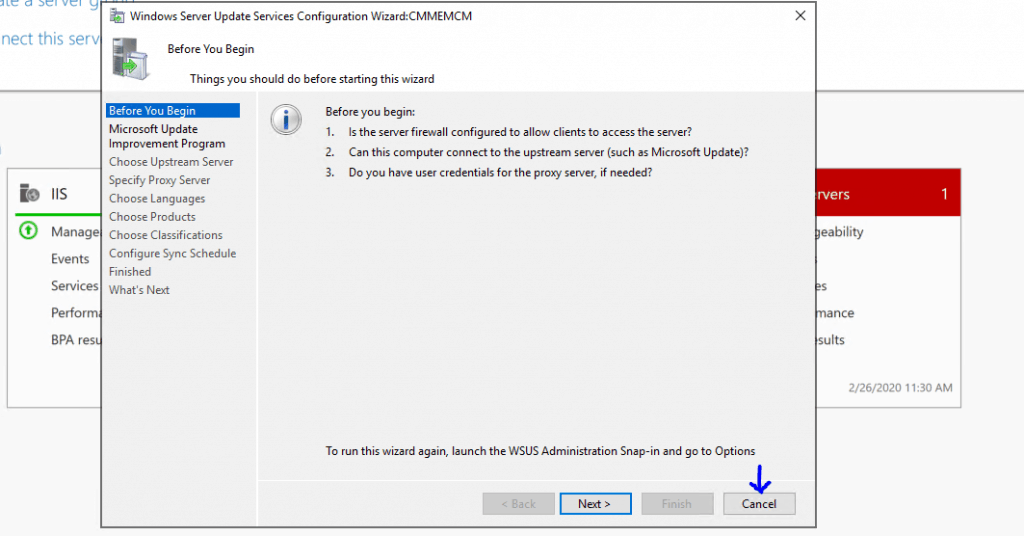 Install WSUS for ConfigMgr Software Update Point Role | SUP | SCCM 1