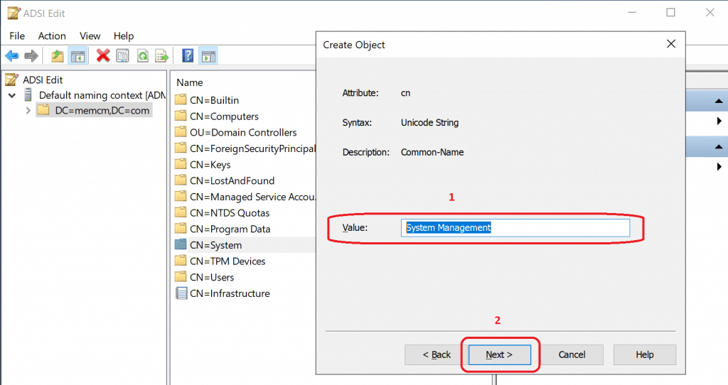 System Management Container Creation Create System Management Container for SCCM | ConfigMgr