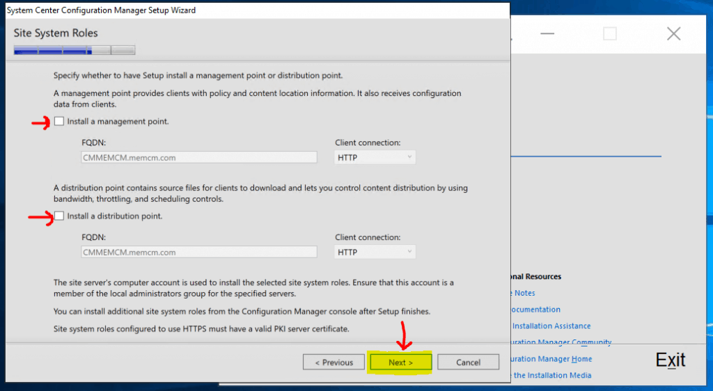 Site System Roles - SCCM MP and DP New ConfigMgr Primary Server Installation Step by Step Guide | SCCM