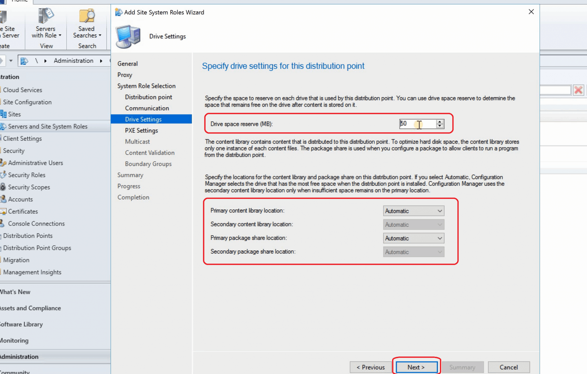 SCCM Install New Distribution Point Role ConfigMgr HTMD Blog