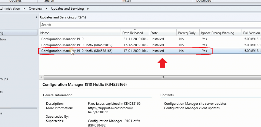 Out of Band Hotfix KB4538166