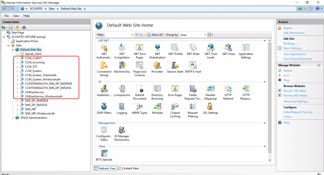 Install A New SCCM Management Point Role | ConfigMgr HTMD Blog