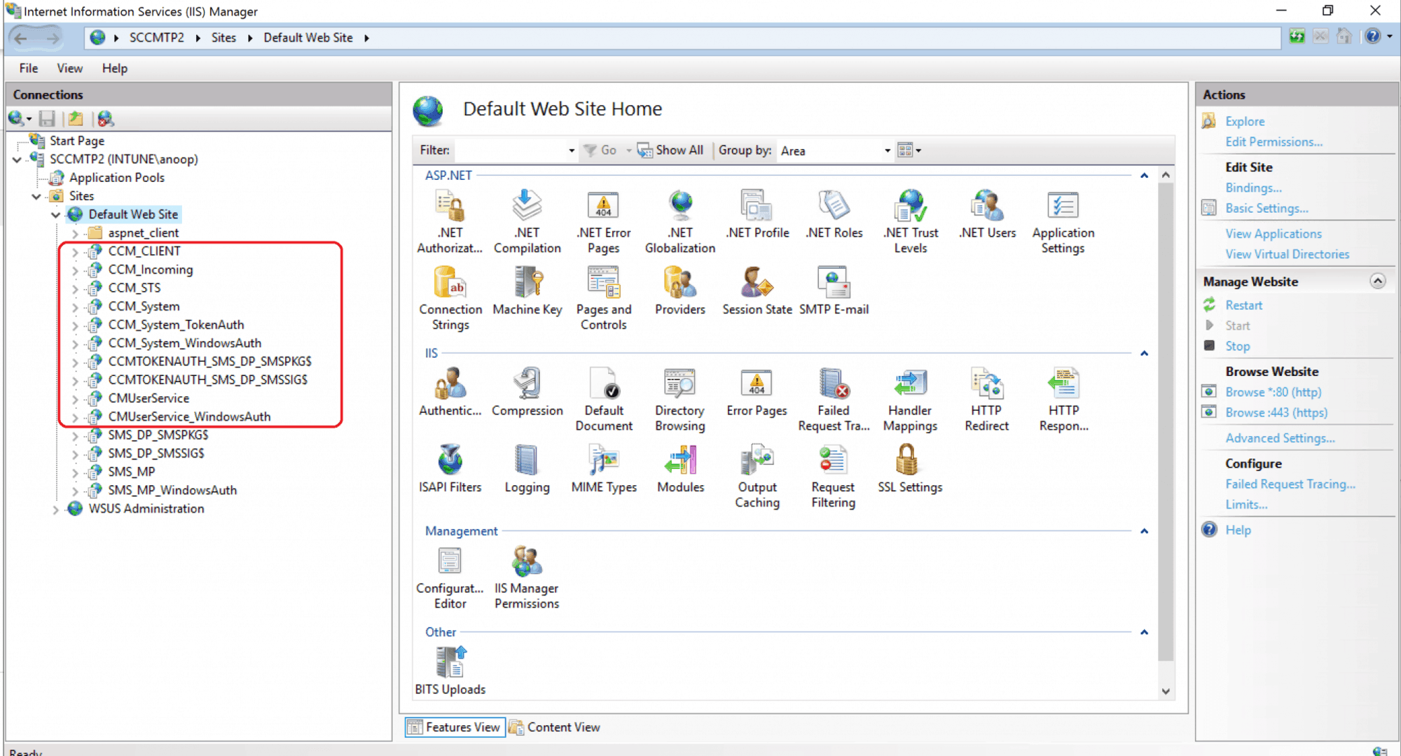 Install A New SCCM Management Point Role | ConfigMgr HTMD Blog