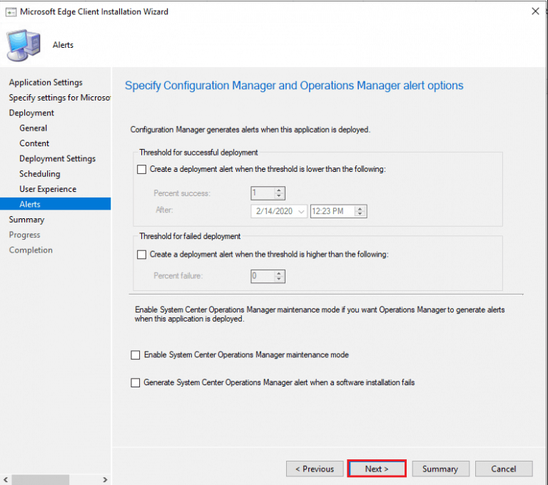 Install Microsoft Edge Browser Using SCCM HTMD Community Modern