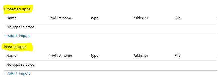 Windows Information Protection - Planning Application Targeting for EDP - Protected vs Exempt Apps