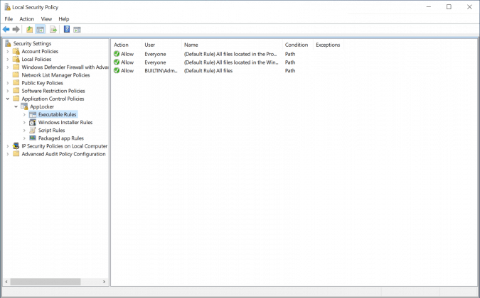 applocker policy applocker policy
