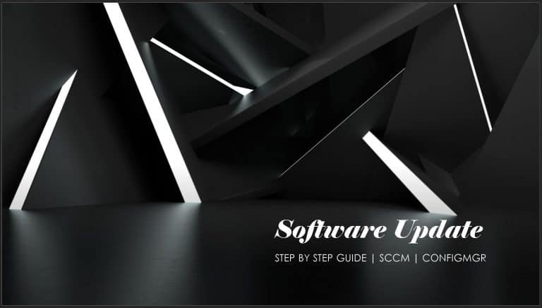 Create Software Update Patch Packages Using SCCM