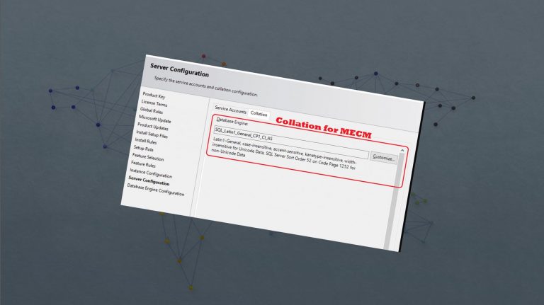 DB Collation Settings