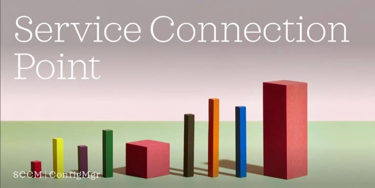 Reinstall SCCM Service Connection Point