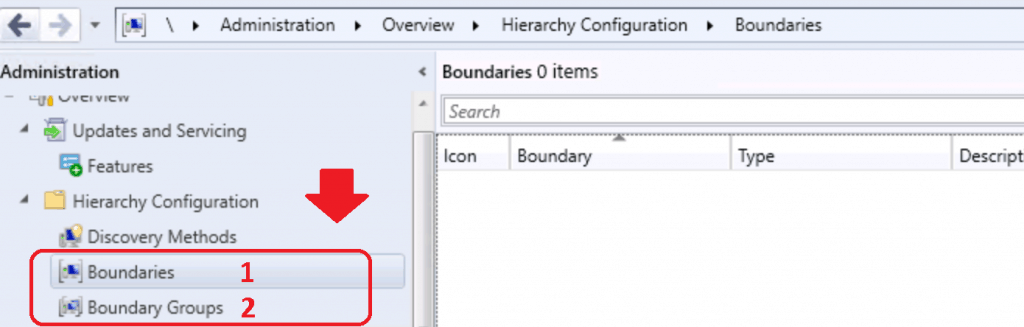 How to Create Boundary Groups in ConfigMgr | SCCM Boundaries - Fig.1