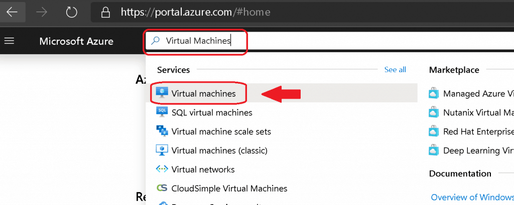  click Virtual Machines - Build Domain, SQL, SCCM Servers