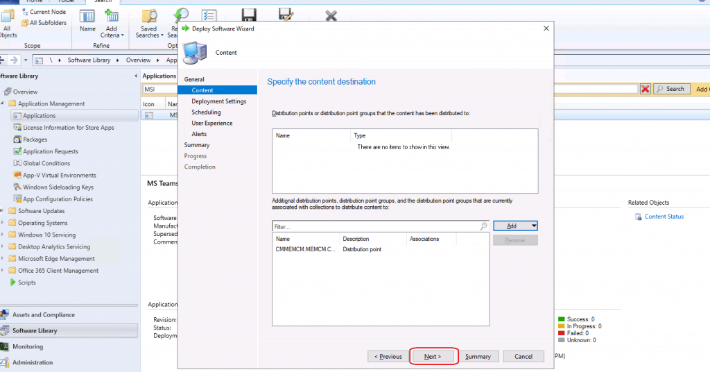 Content Distribution of Source files