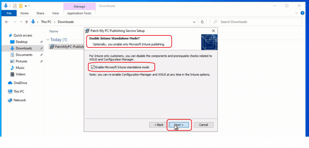 Enable Microsoft Intune Standalone Mode - Intune Third-Party Patching Automation